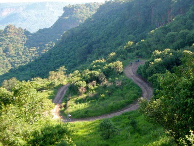 Recorrido en bici